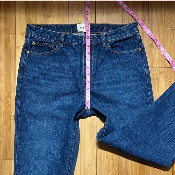 Sezane Straight Leg Jeans Size 28 - Picture 14 of 15